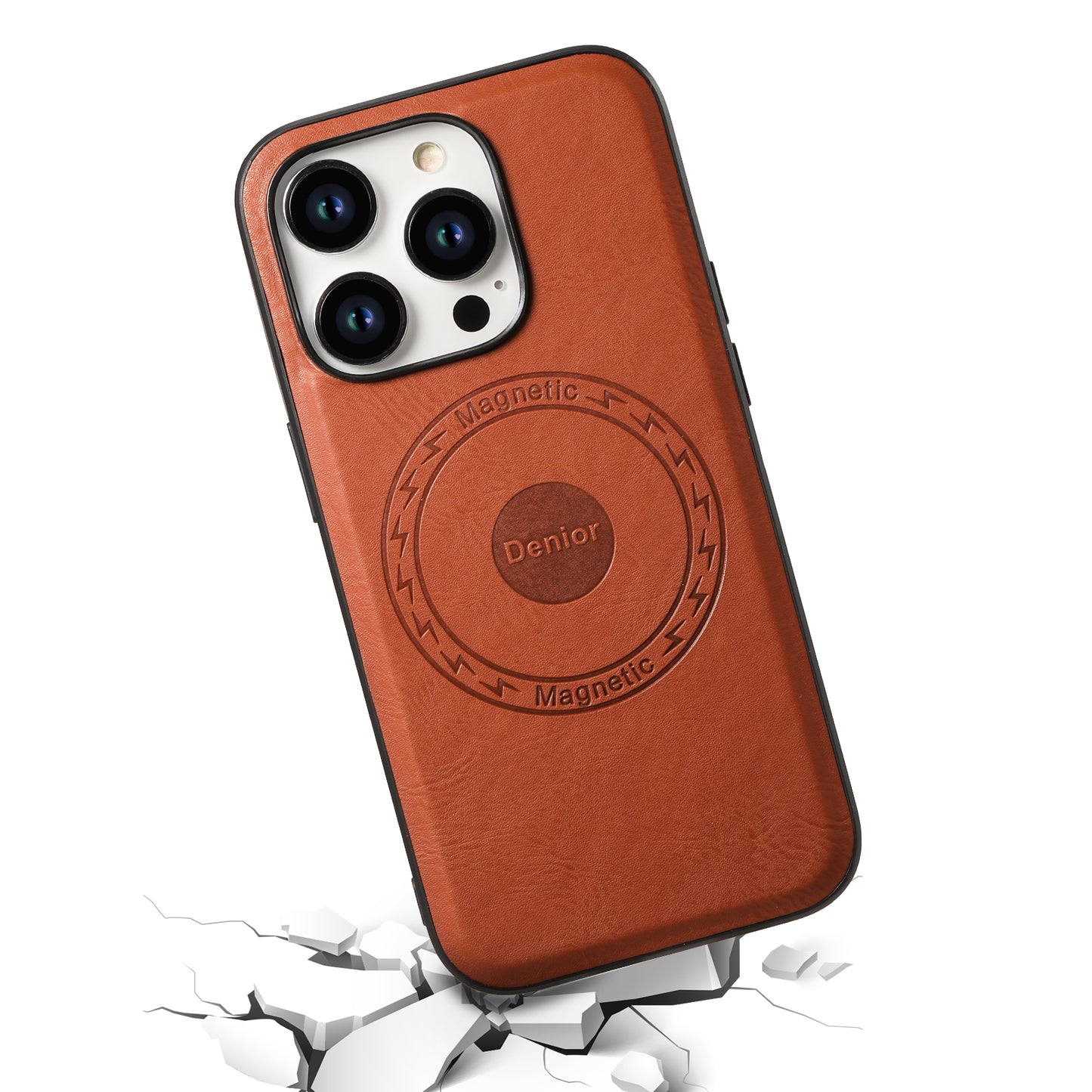 PU Crocodile Texture Phone Case