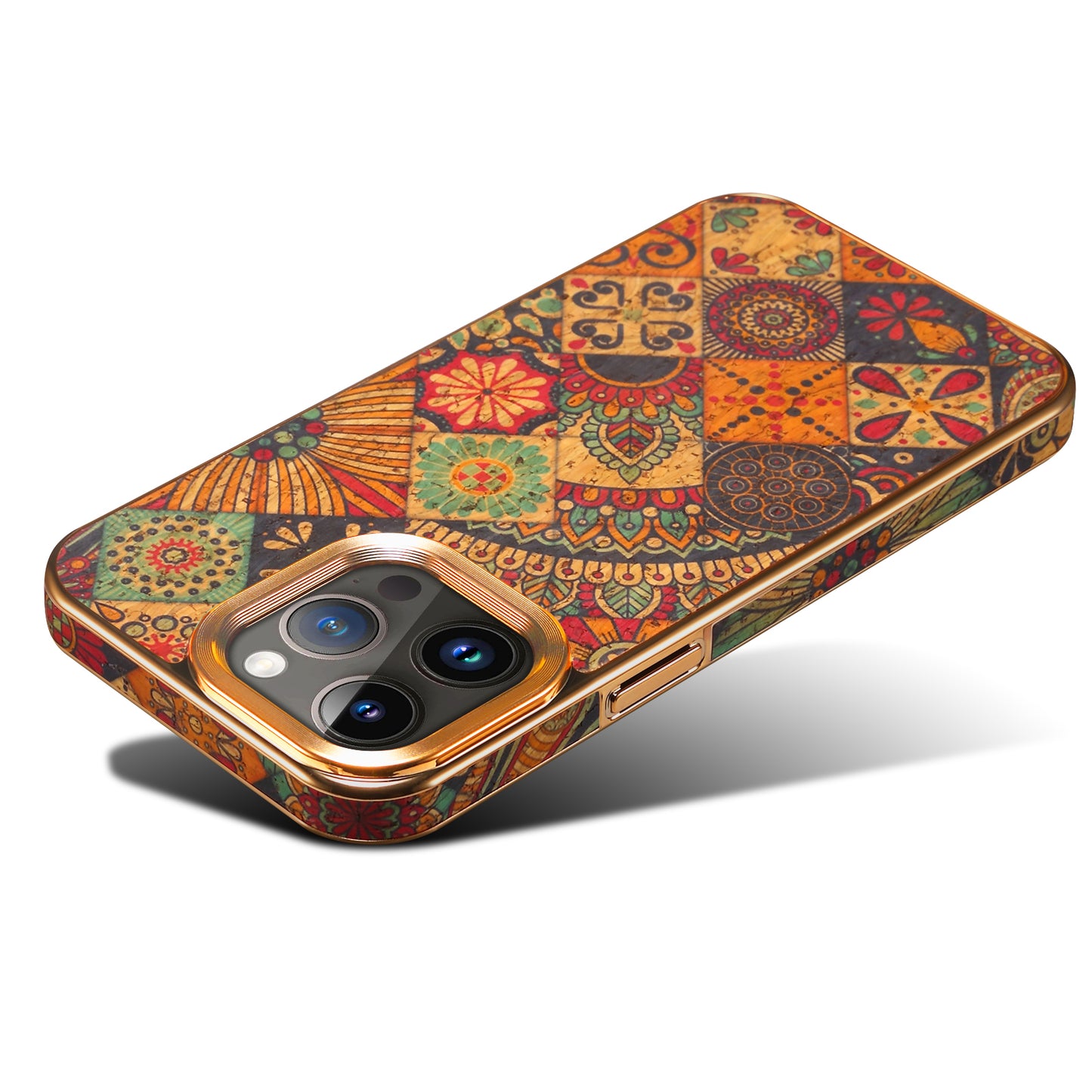 Floral Electroplated Phone Case