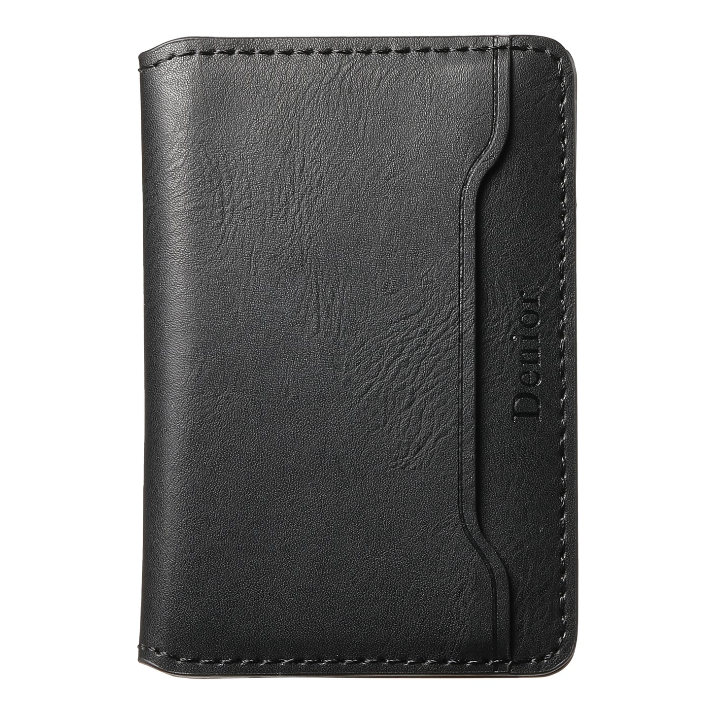 Bifold PU Leather Mag Wallet - Outer Slot