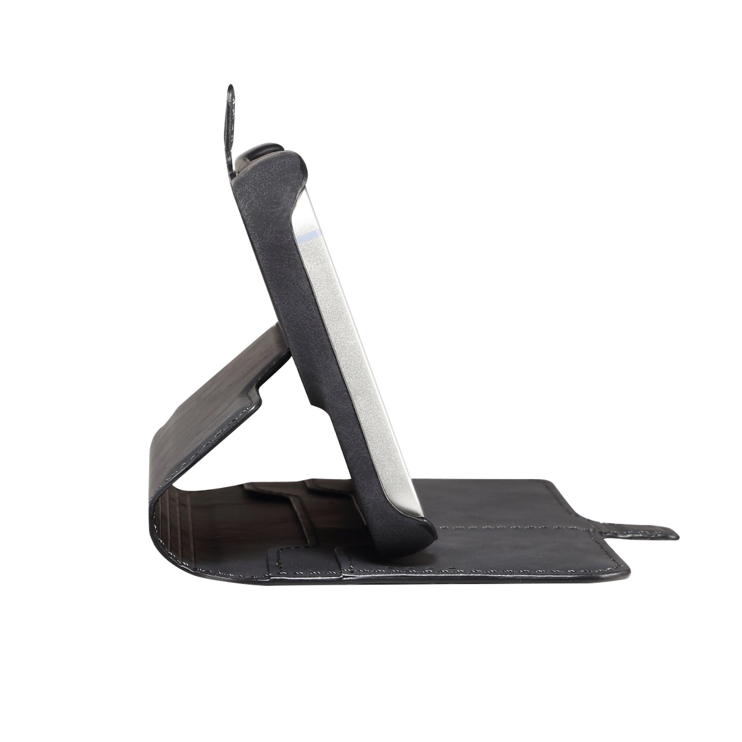 PC Retro Faux Leather Pattern Detachable Magnetic Wallet Phone Case