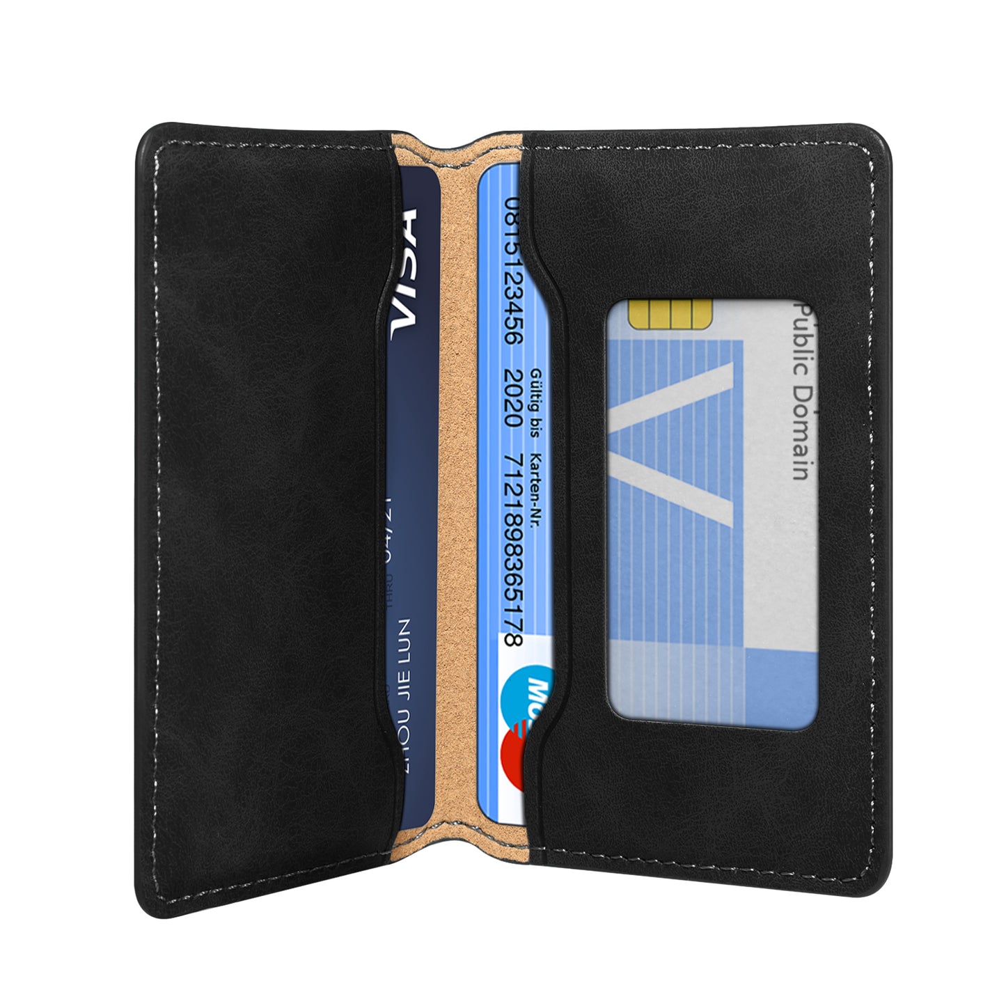 Bifold PU Leather Mag Wallet