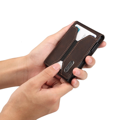 PU Skin-Feel Elastic Card Case