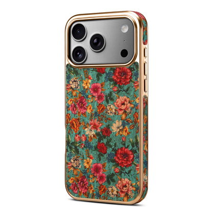 Floral Butterfly Electroplated Phone Case