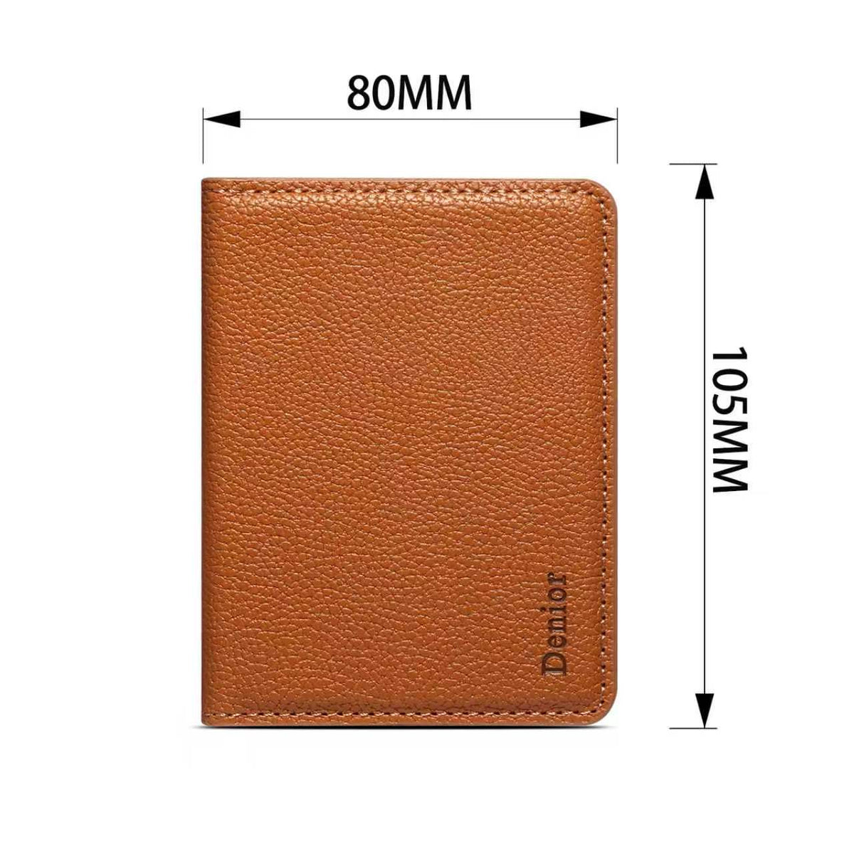 PU Leather 2-Slot Magsafe Foldable Card Holder Wallet