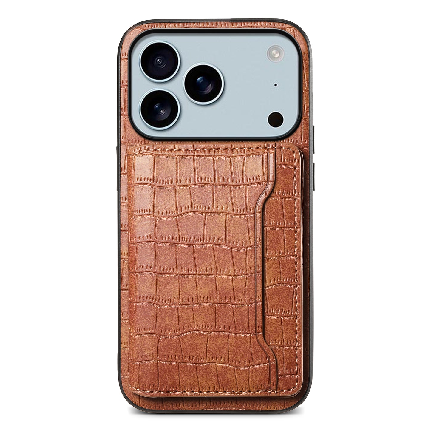2-IN-1 PU Bag Case - Crocodile pattern