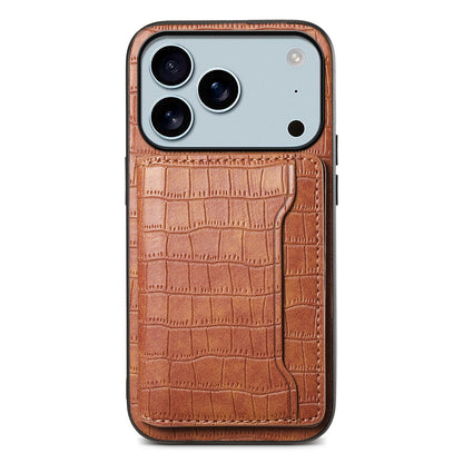 2-IN-1 PU Bag Case - Crocodile pattern