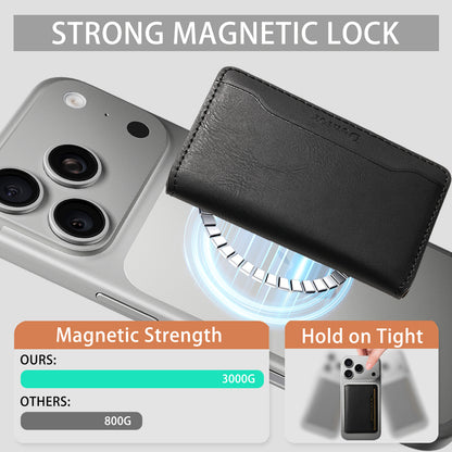 Bifold PU Leather Mag Wallet - Outer Slot