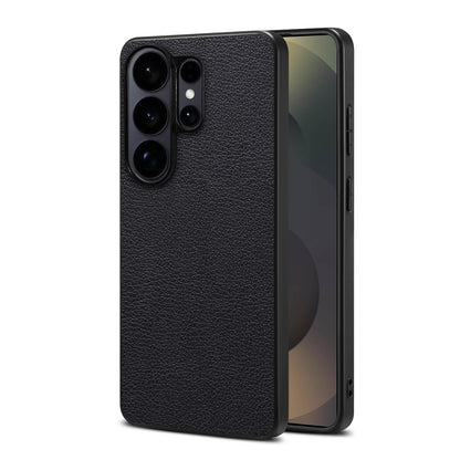 PU Faux Leather Litchi Texture Phone Case Back Cover (For Samsung)