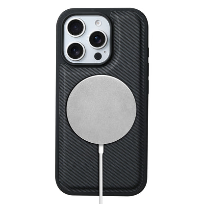 PU Carbon Fiber Texture Magnetic Phone Case