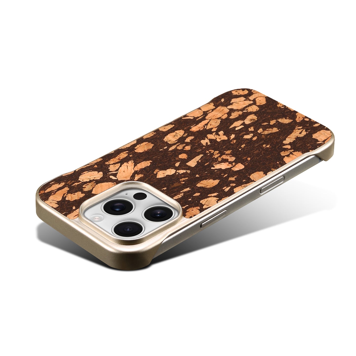 Floral Pattern Cork Borderless Magnetic Phone Case
