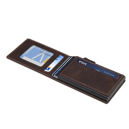 POP-UP PU Leather Mag Wallet