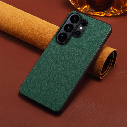 PU Faux Leather Litchi Texture Phone Case Back Cover (For Samsung)