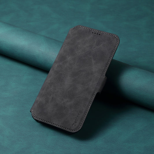 PU Retro Faux Leather Pattern Magnetic Wallet Phone Case