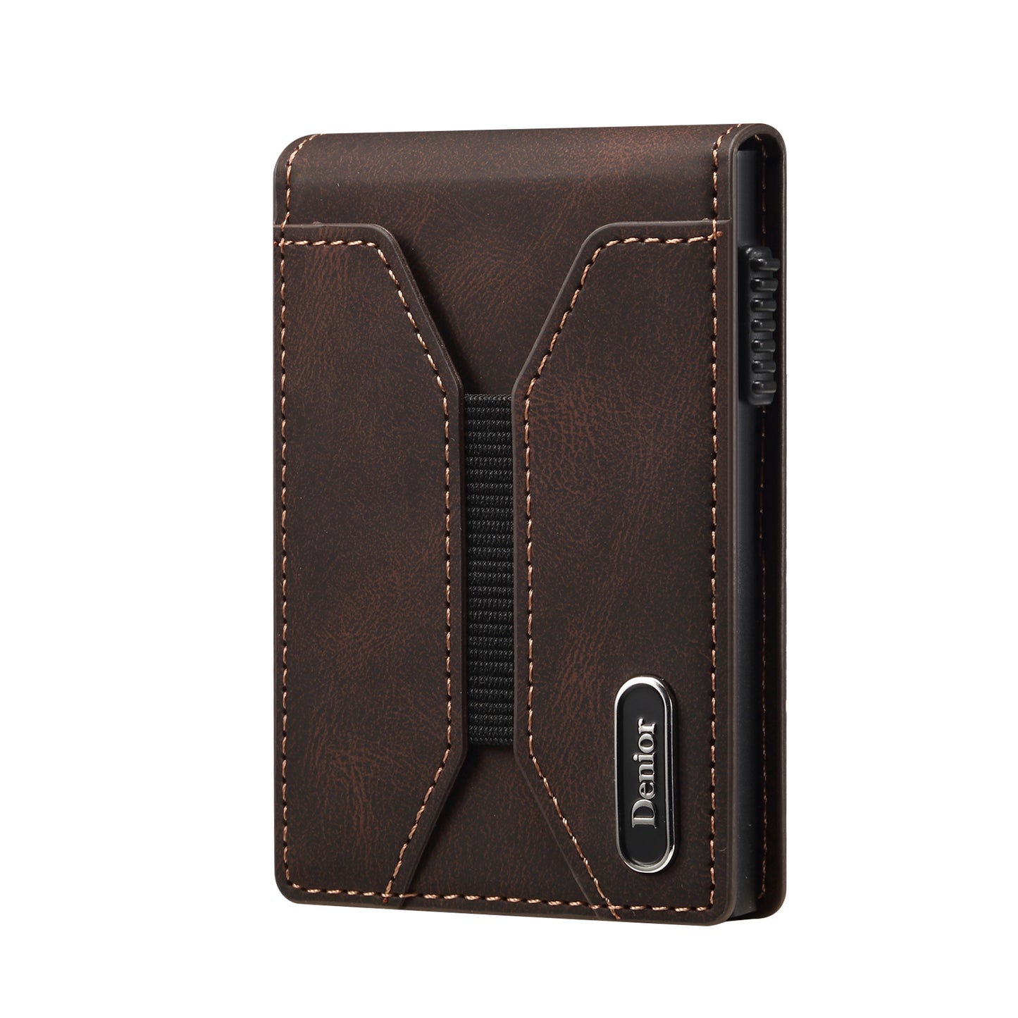 PU Skin-Feel Elastic Card Case