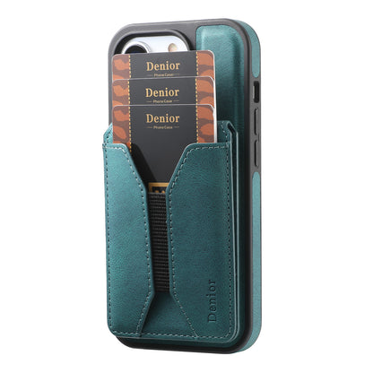 iPhone Series 2IN1 Magnetic Case & Card Bag（Blue）