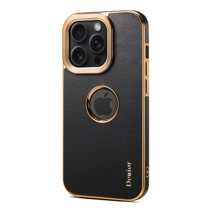 Fragrant Calfskin Electroplated Phone Case