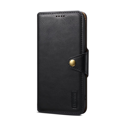 PU Faux Leather Pattern Button Stand Wallet Phone Case