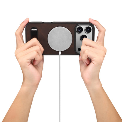 PU Skin-Feel In-line Stand Phone Case