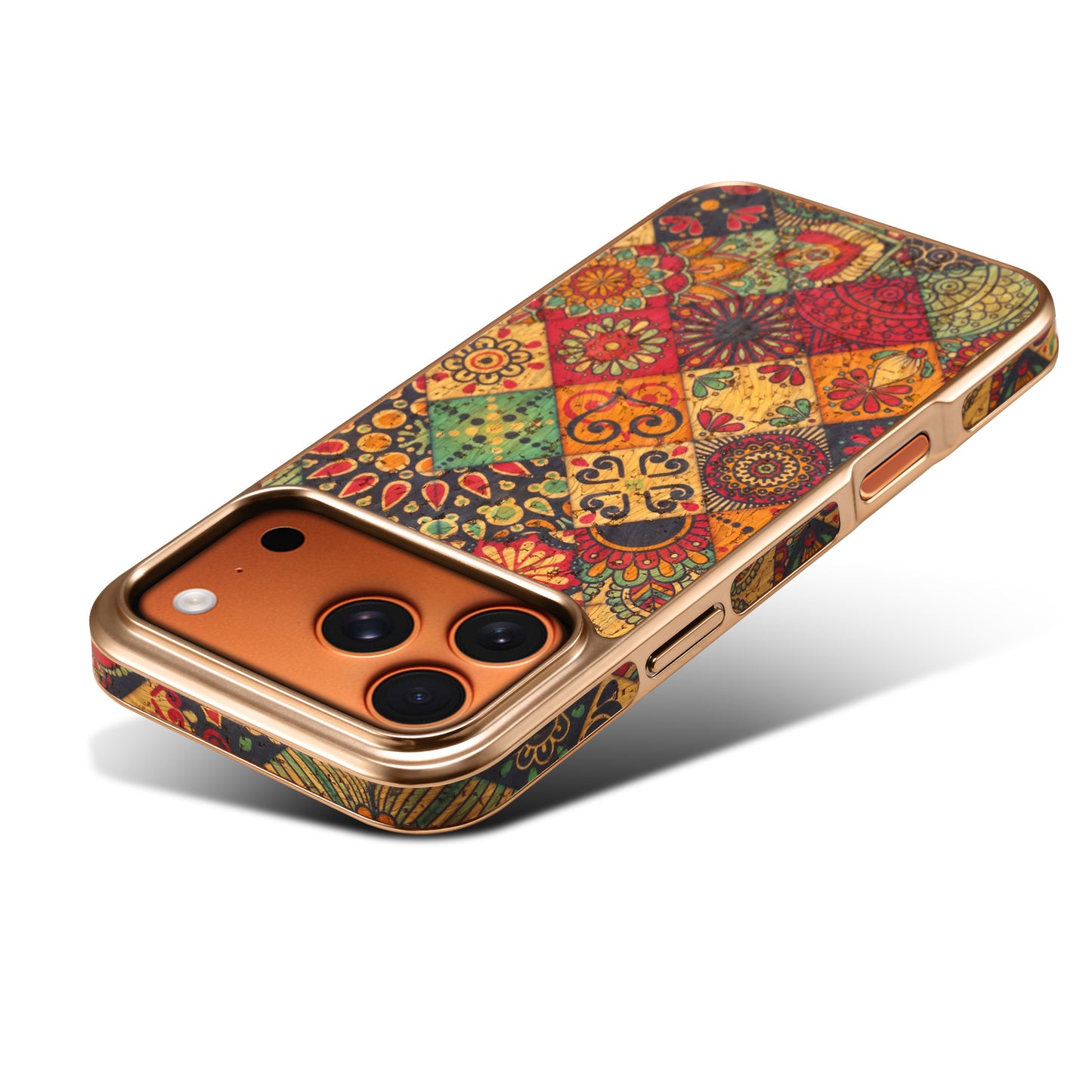 Floral Butterfly Electroplated Phone Case