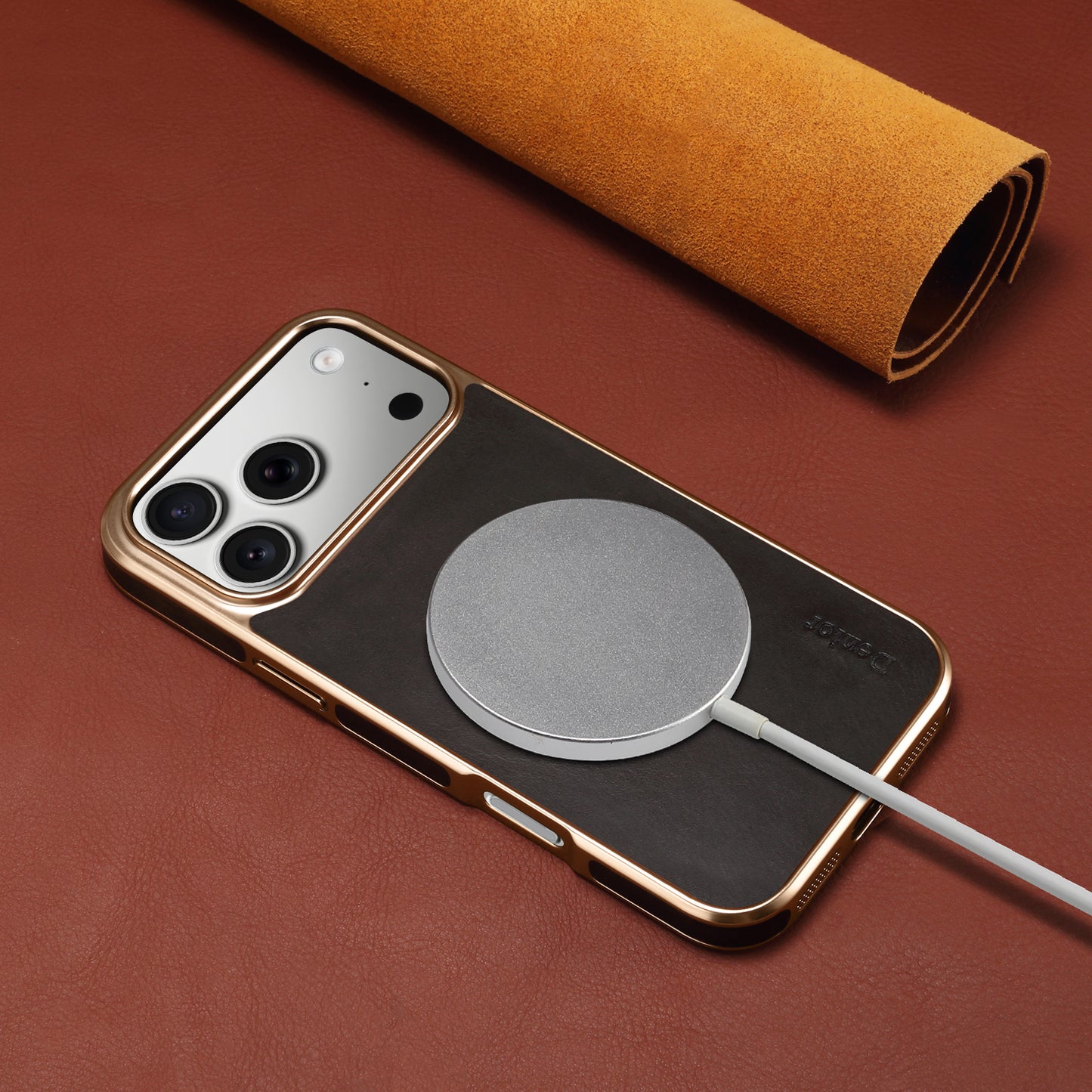 Oil Genuine Leather Case