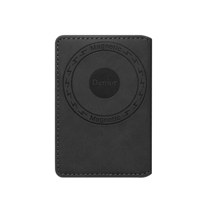 RFID Magnetic Slim Credit Card Bag（Black）
