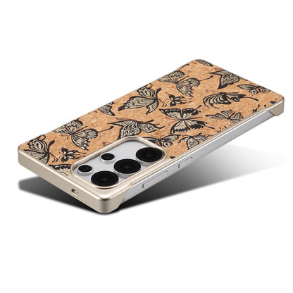 Cork Floral Borderless Magnetic Phone Case (For Samsung)