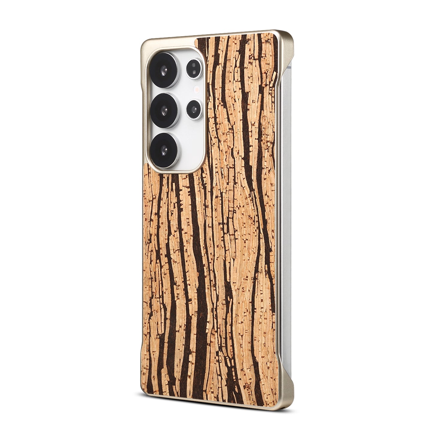 Cork Floral Borderless Magnetic Phone Case (For Samsung)