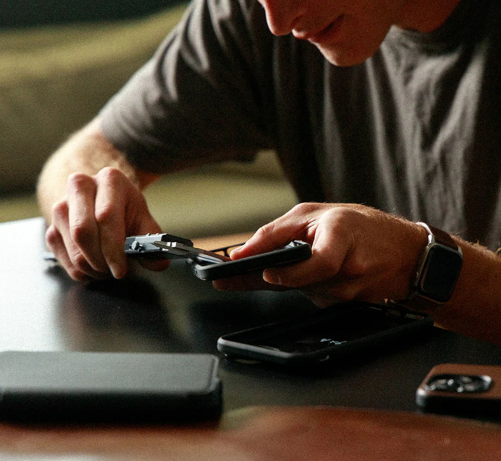 Handcrafted leather product
