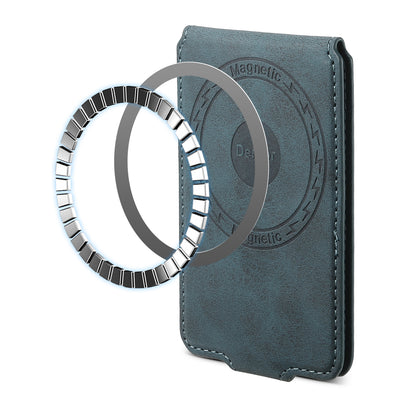 Magnetic Bracket Slim Credit Card Bag（Blue）