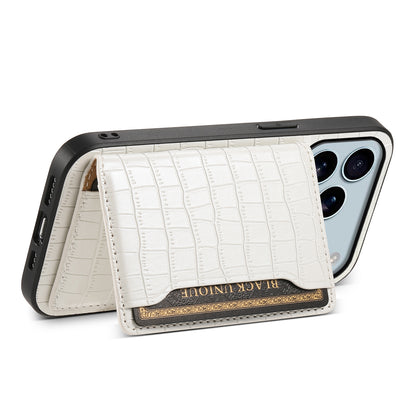 2-IN-1 PU Bag Case - Crocodile pattern
