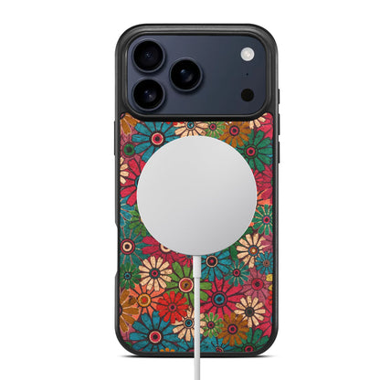 Floral Cork Mag Case