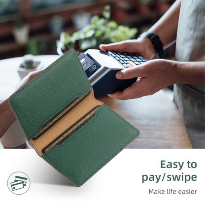 Glue biflod Card Bag -  Lychee Pattern