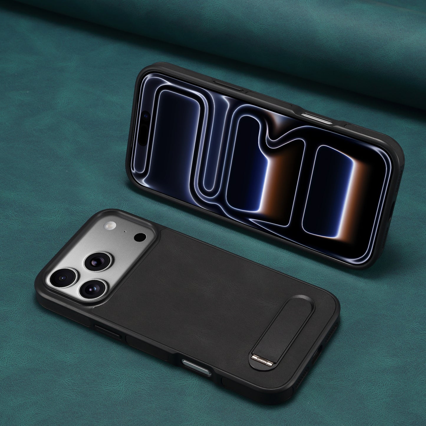 PU Skin-Feel In-line Stand Phone Case