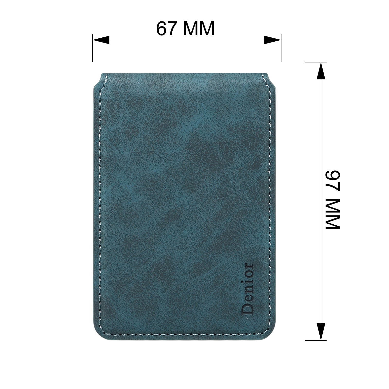 RFID Magnetic Slim Credit Card Bag（Blue）