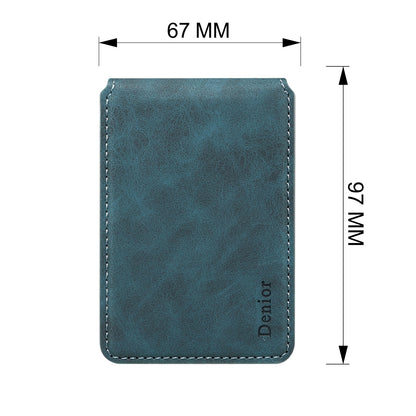 RFID Magnetic Slim Credit Card Bag（Brown）