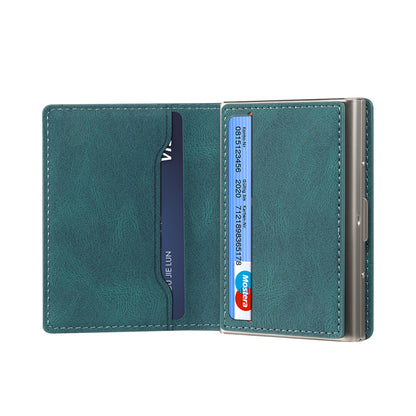 PU Skin-Feel Accordion Magnetic Card Case