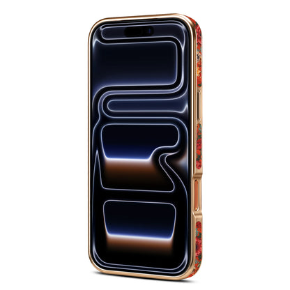 Floral Butterfly Electroplated Phone Case