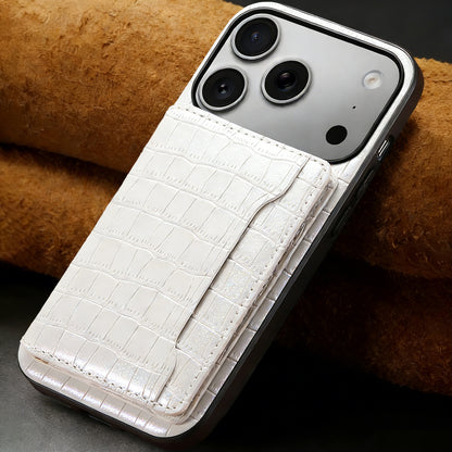 2-IN-1 PU Bag Case - Crocodile pattern