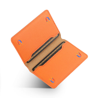 Bifold PU Leather Glue Wallet - Outer Slot
