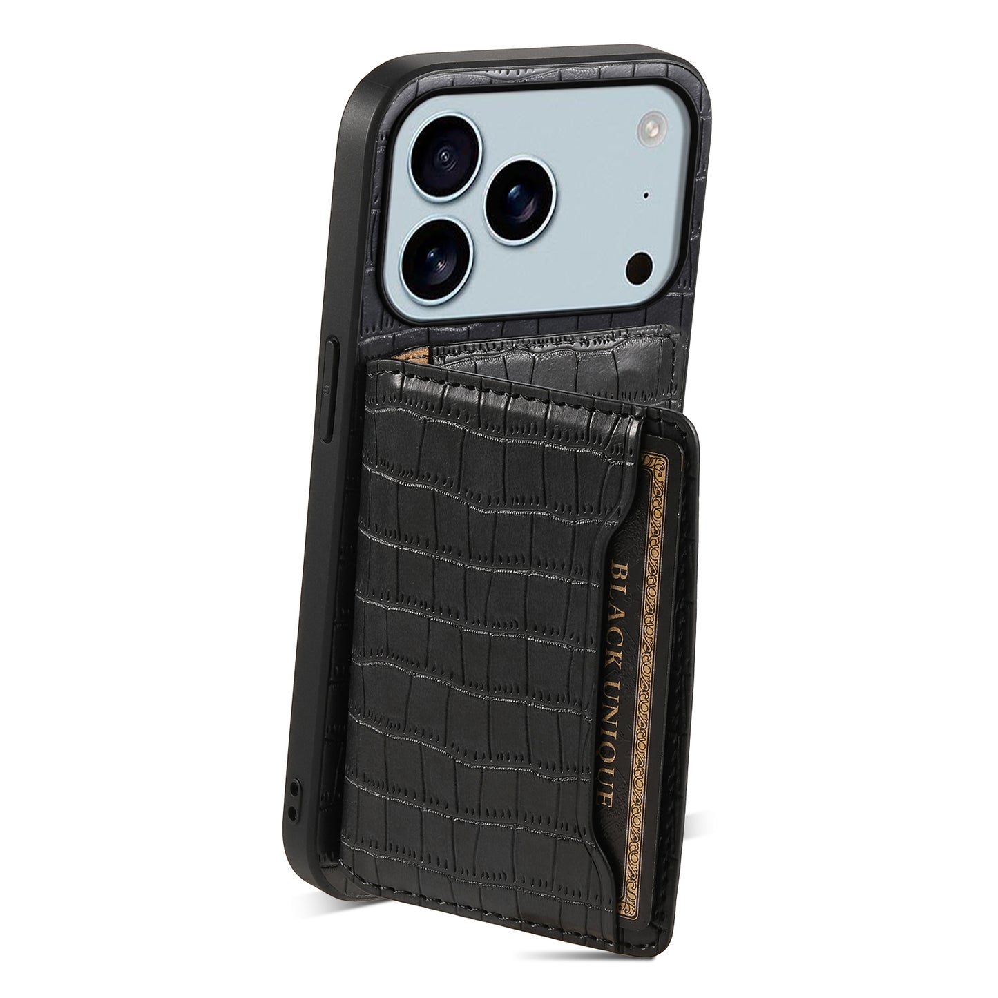 2-IN-1 PU Bag Case - Crocodile pattern
