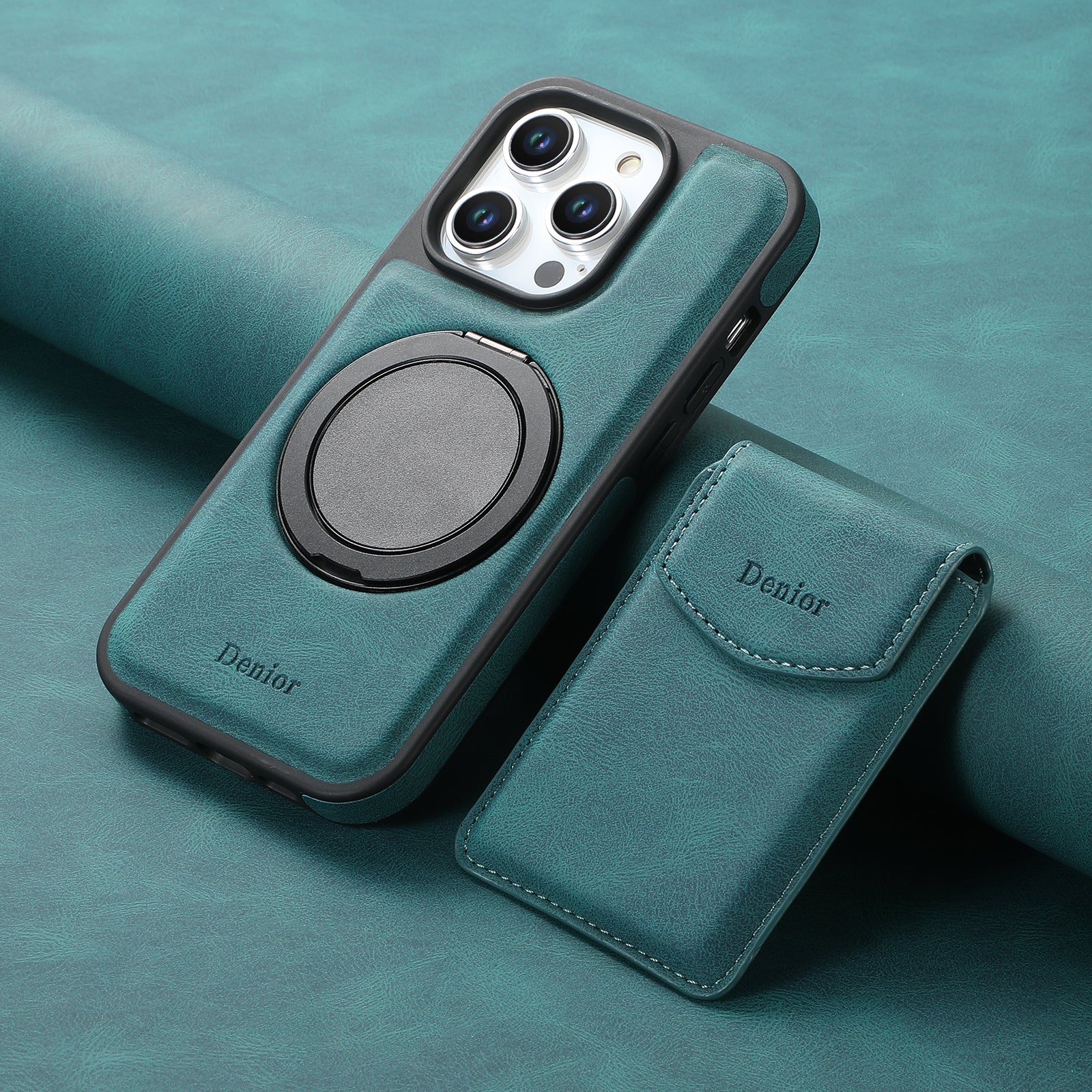iPhone Series 2IN1 Magnetic Case & Card Bag（Blue）