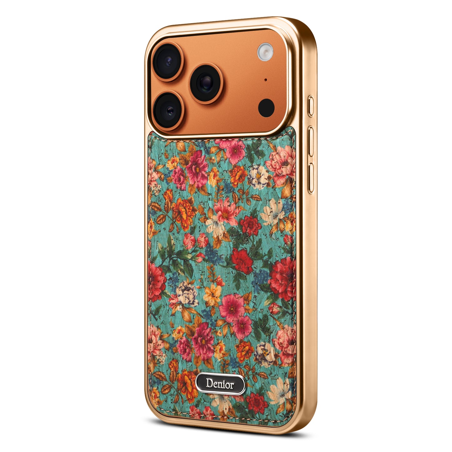 Butterfly Printed Magnetic Electroplated Phone Case