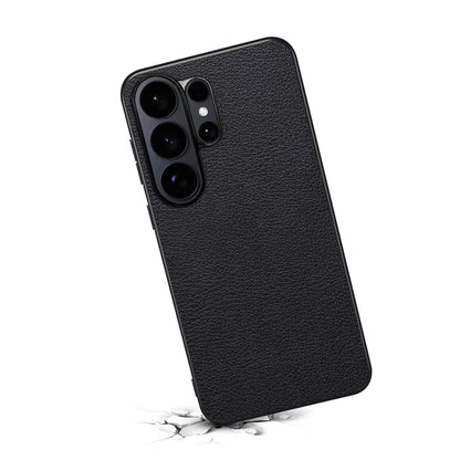 PU Faux Leather Litchi Texture Phone Case Back Cover (For Samsung)
