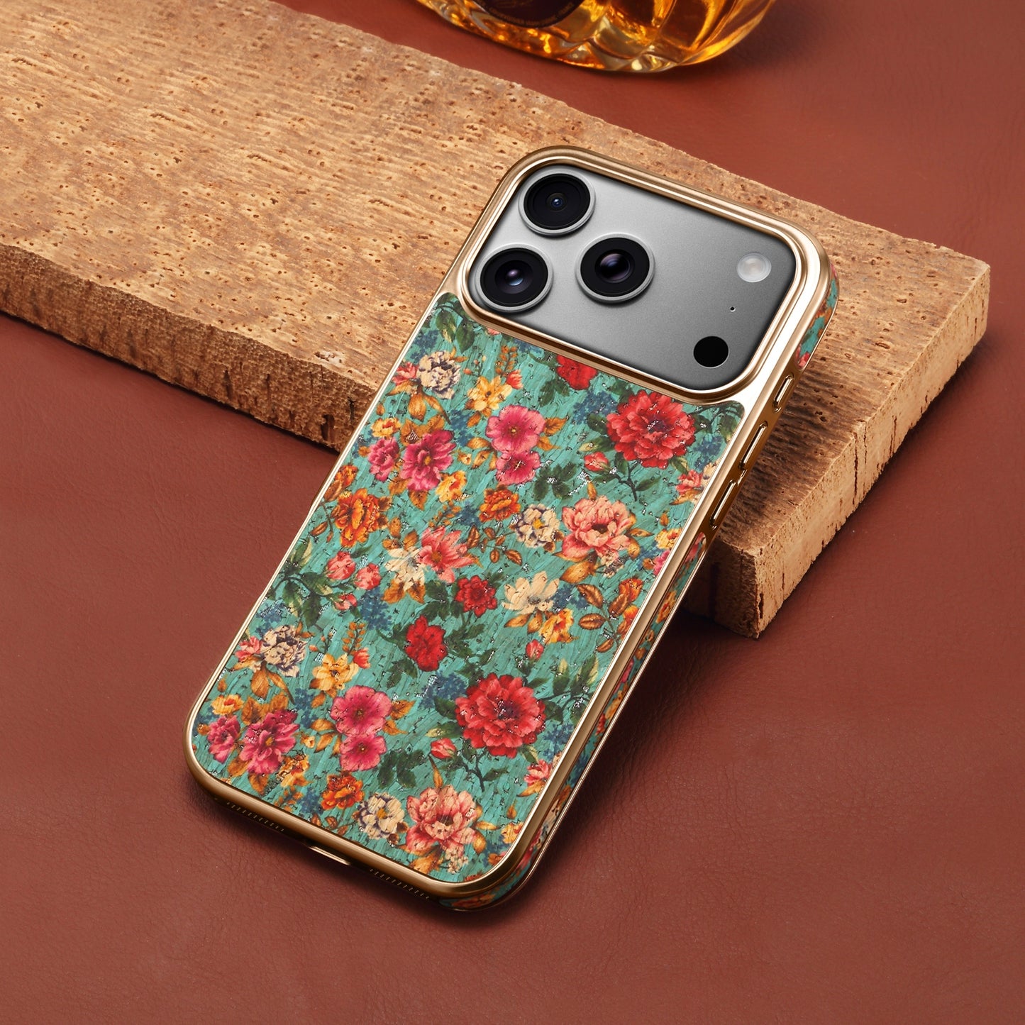 Floral Butterfly Electroplated Phone Case