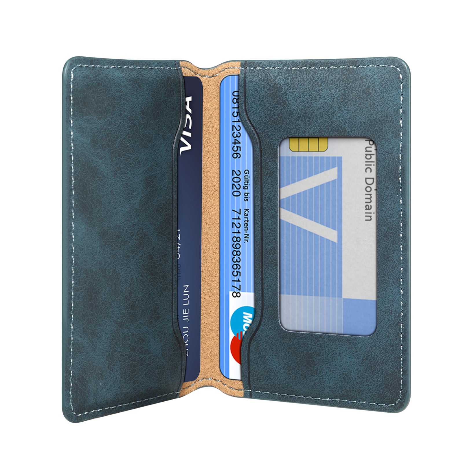 Bifold PU Leather Mag Wallet