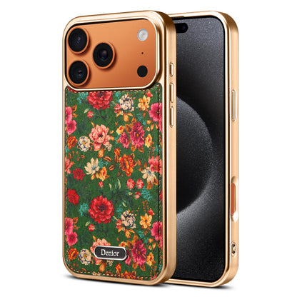 Butterfly Printed Magnetic Electroplated Phone Case