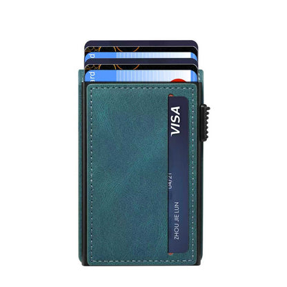 PU Skin-Feel Elastic Card Case