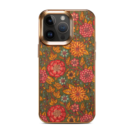 Floral Electroplated Phone Case