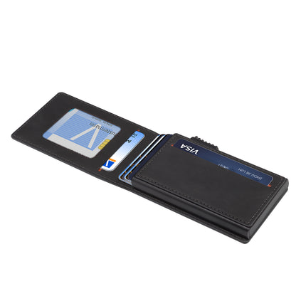 PU Skin-Feel Elastic Card Case