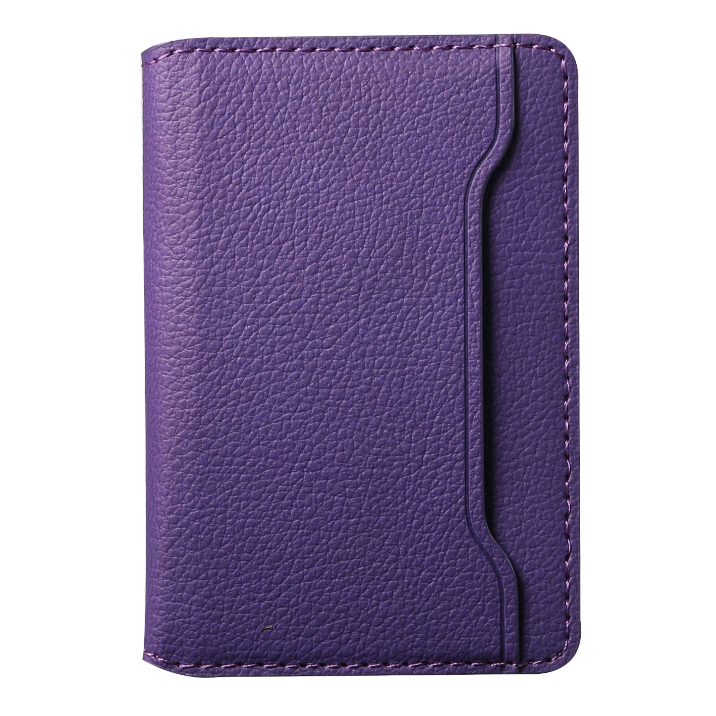 Bifold PU Leather Glue Wallet - Outer Slot